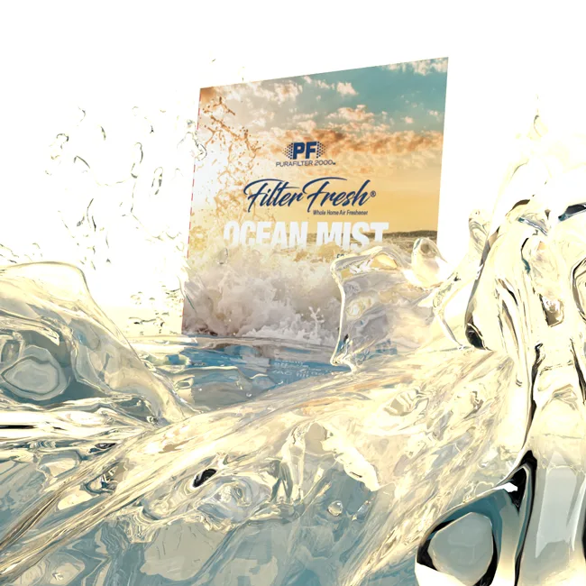 Filter Fresh Ocean Mist Package design