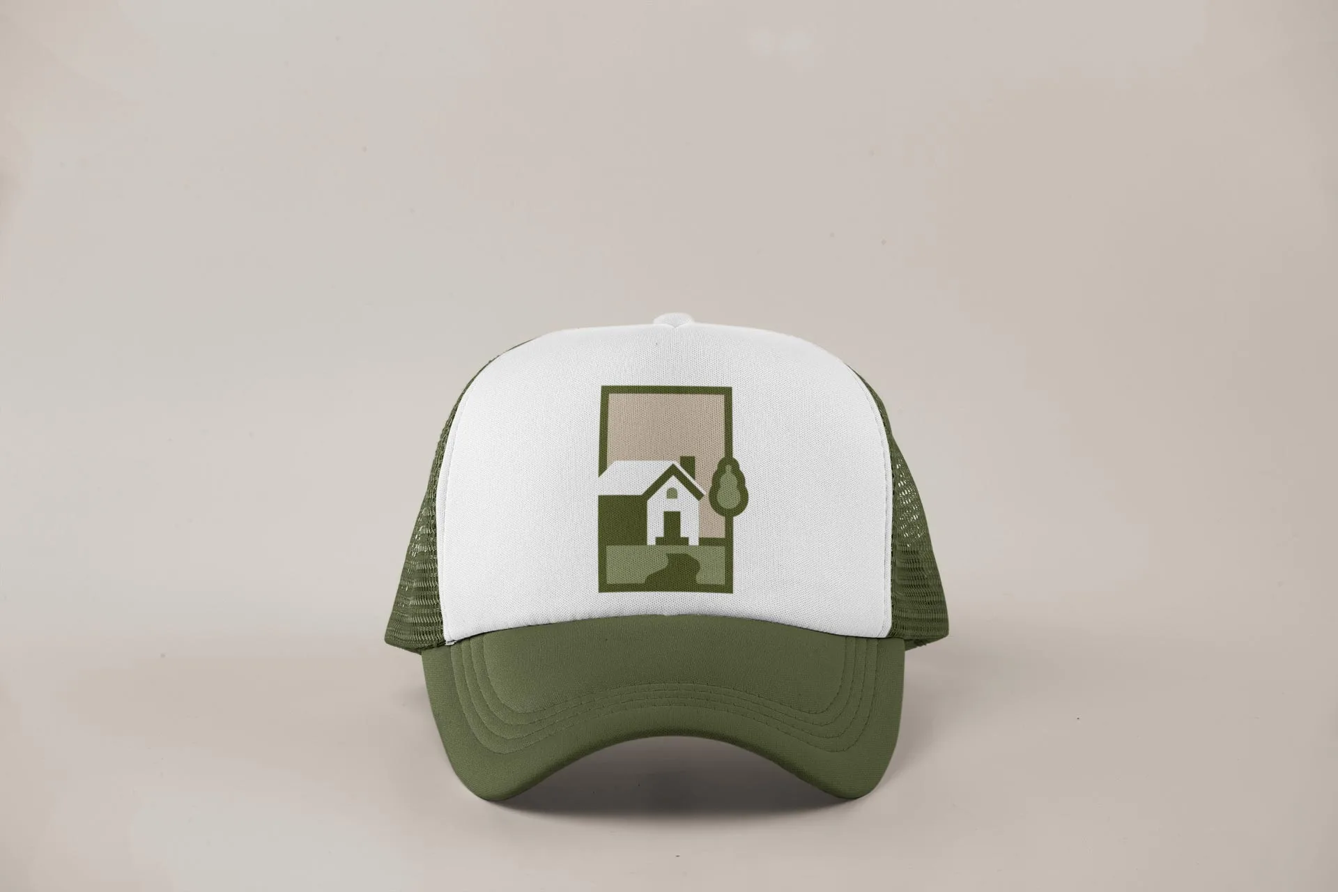 KS Logo design on trucker hat