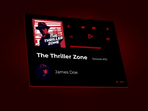 The Thriller Zone Cover Design